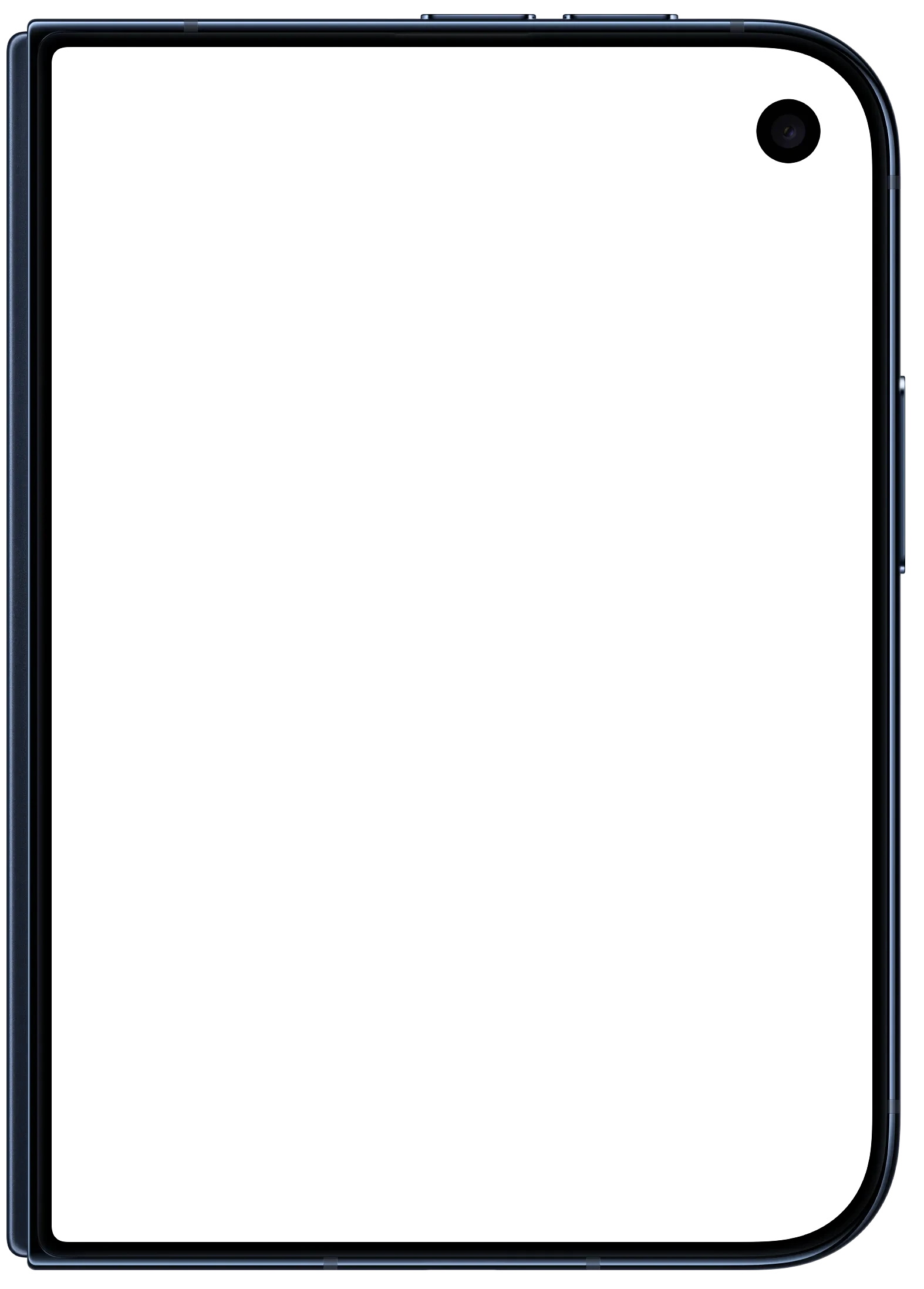 iPhone Duo Cover Night Sky device frame, empty and transparent